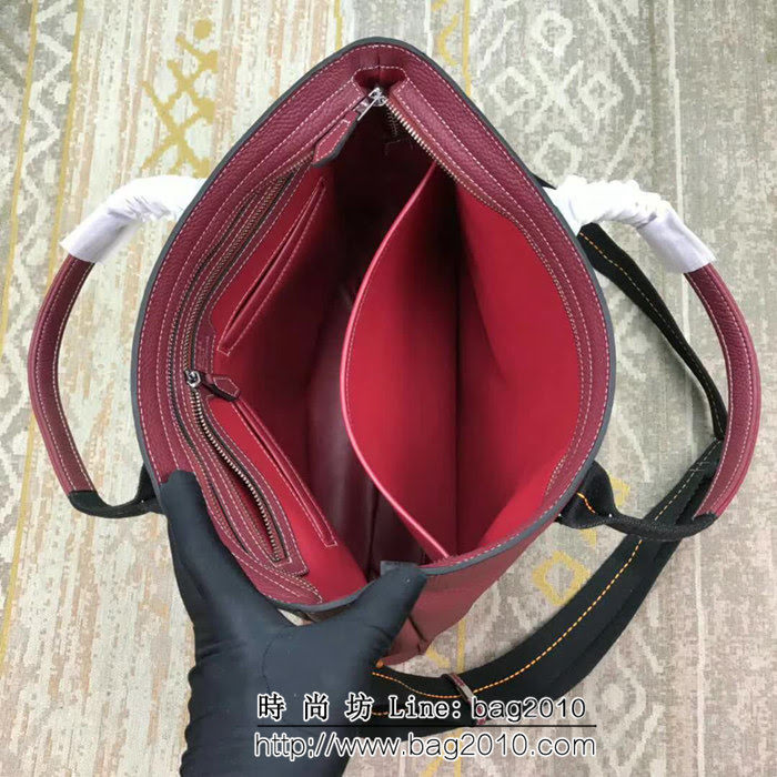 HERMES愛馬仕 最新款 時尚休閒 男士手提斜挎包 8831-1 橫款 JD1263